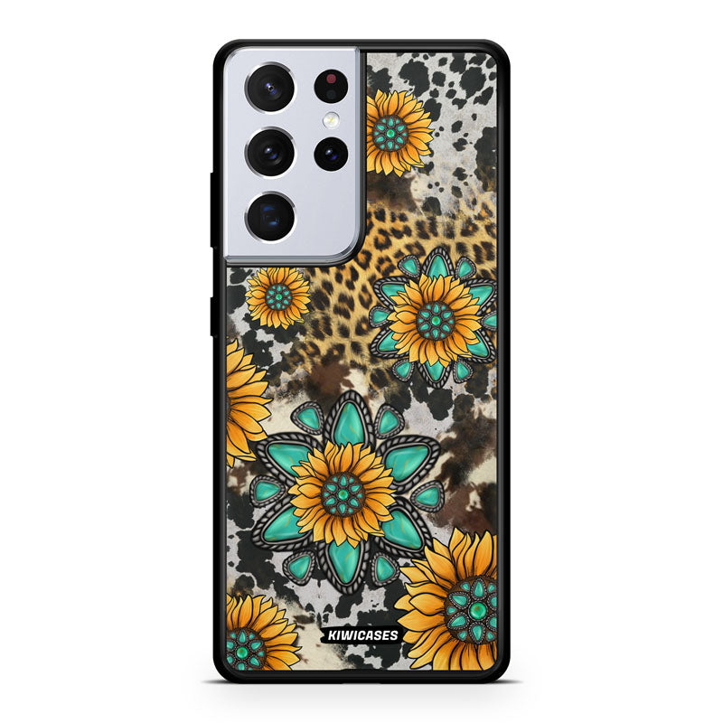 Gemstones and Sunflowers