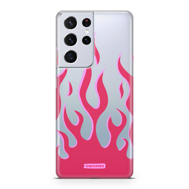 Pink Fire Flames