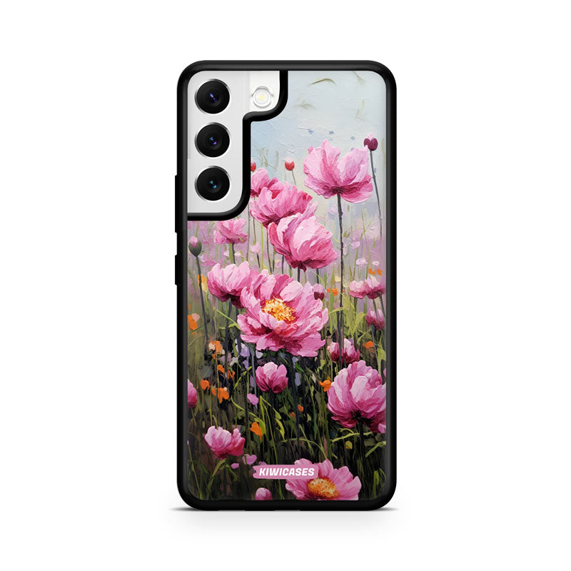 Painted Pink Peonies