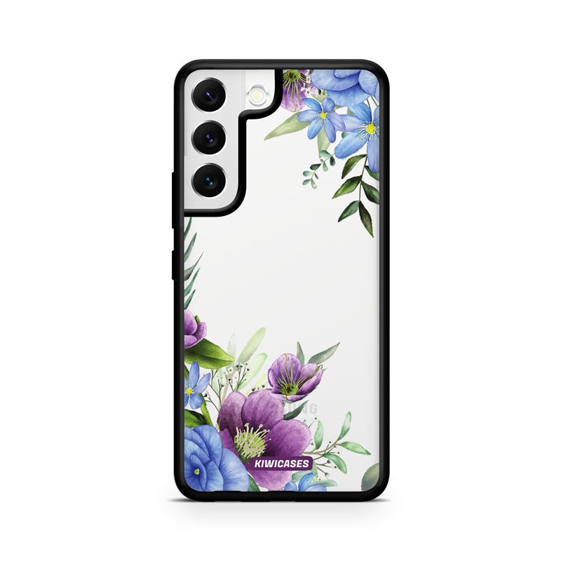 Blue and Purple Daisies