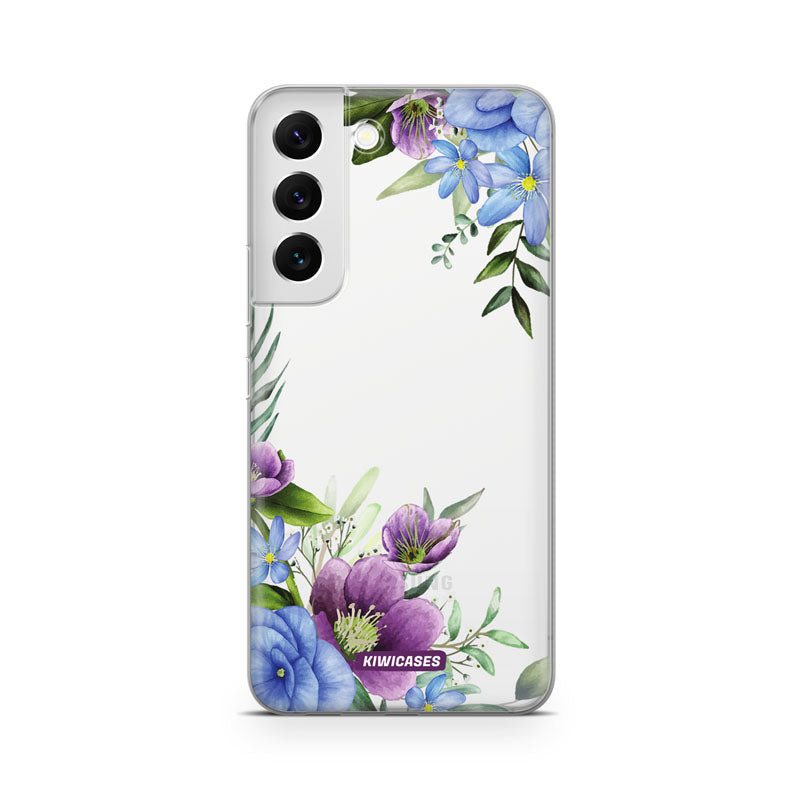 Blue and Purple Daisies