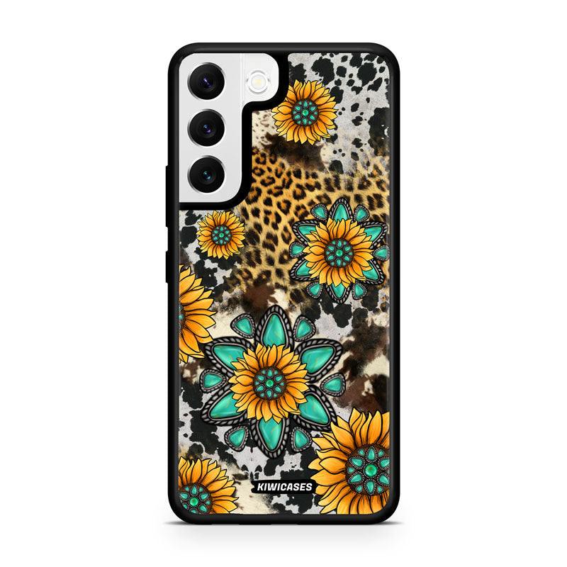 Gemstones and Sunflowers