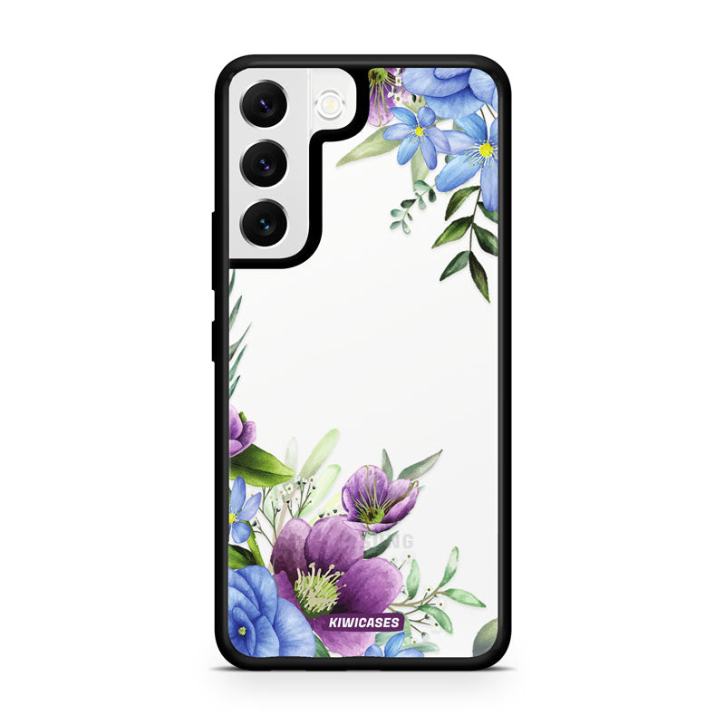 Blue and Purple Daisies