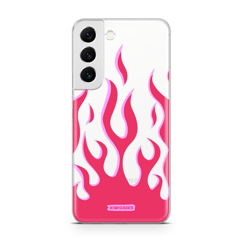 Pink Fire Flames