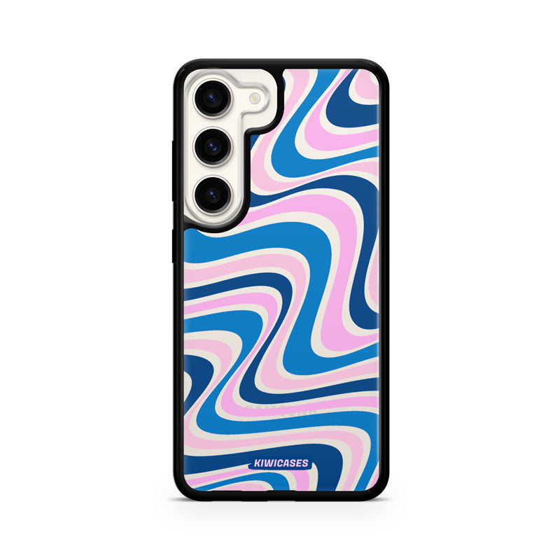 Wavey Blue Pink