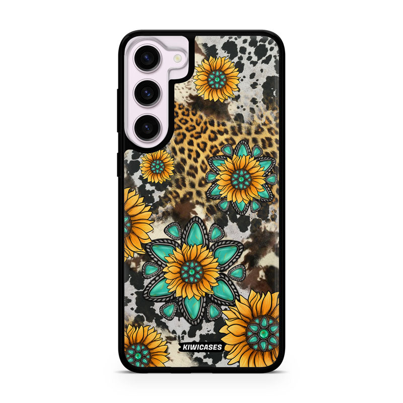 Gemstones and Sunflowers