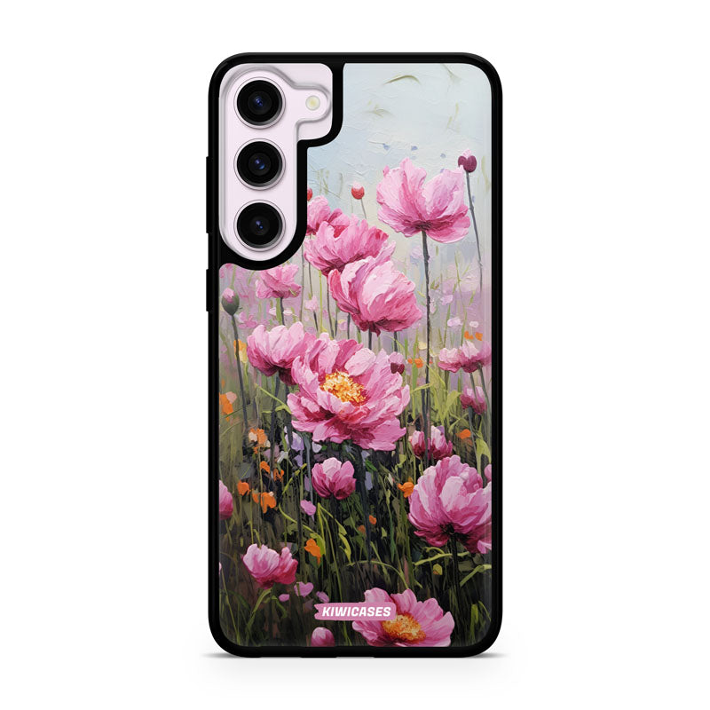 Painted Pink Peonies