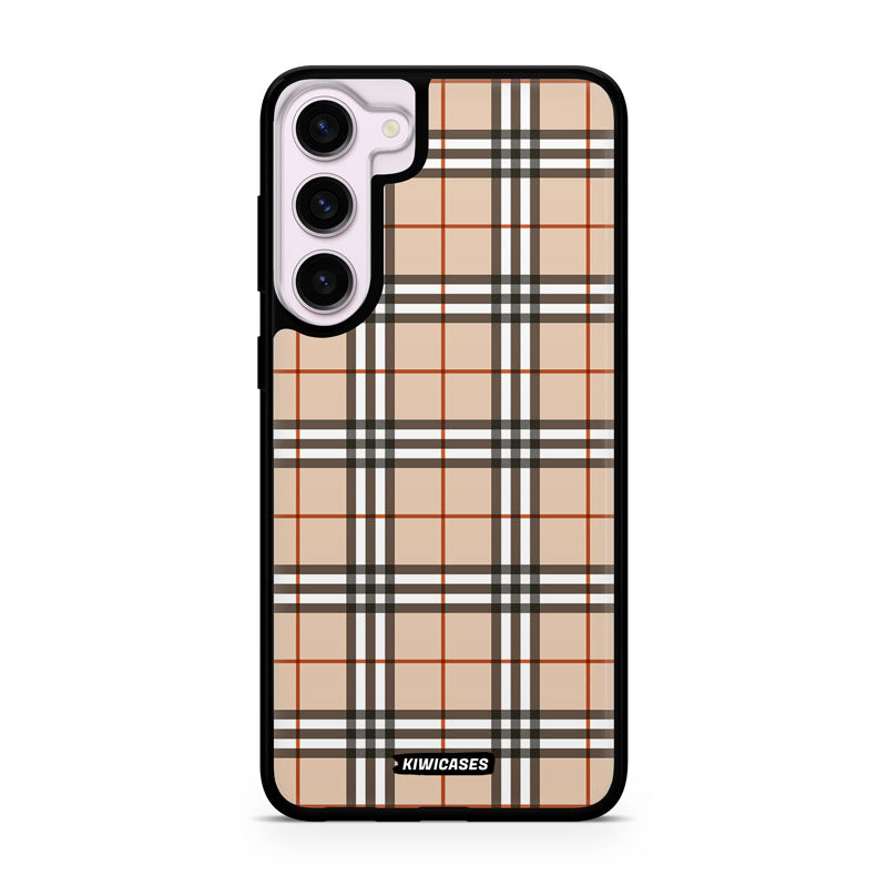 Beige Plaid