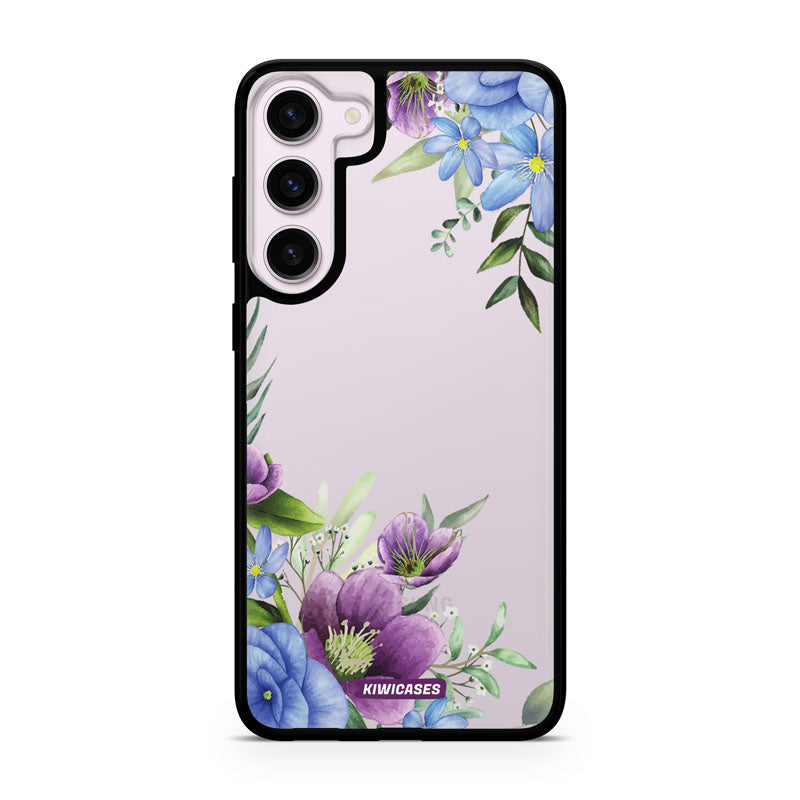 Blue and Purple Daisies