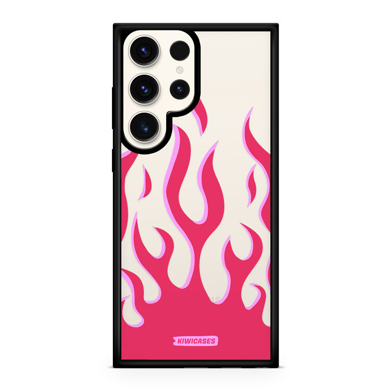 Pink Fire Flames
