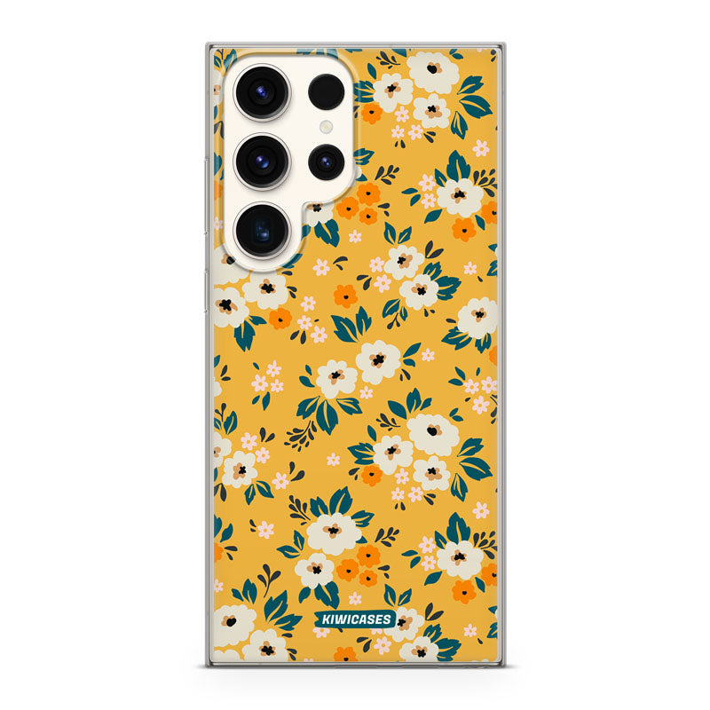 Ditsy Yellow Flowers