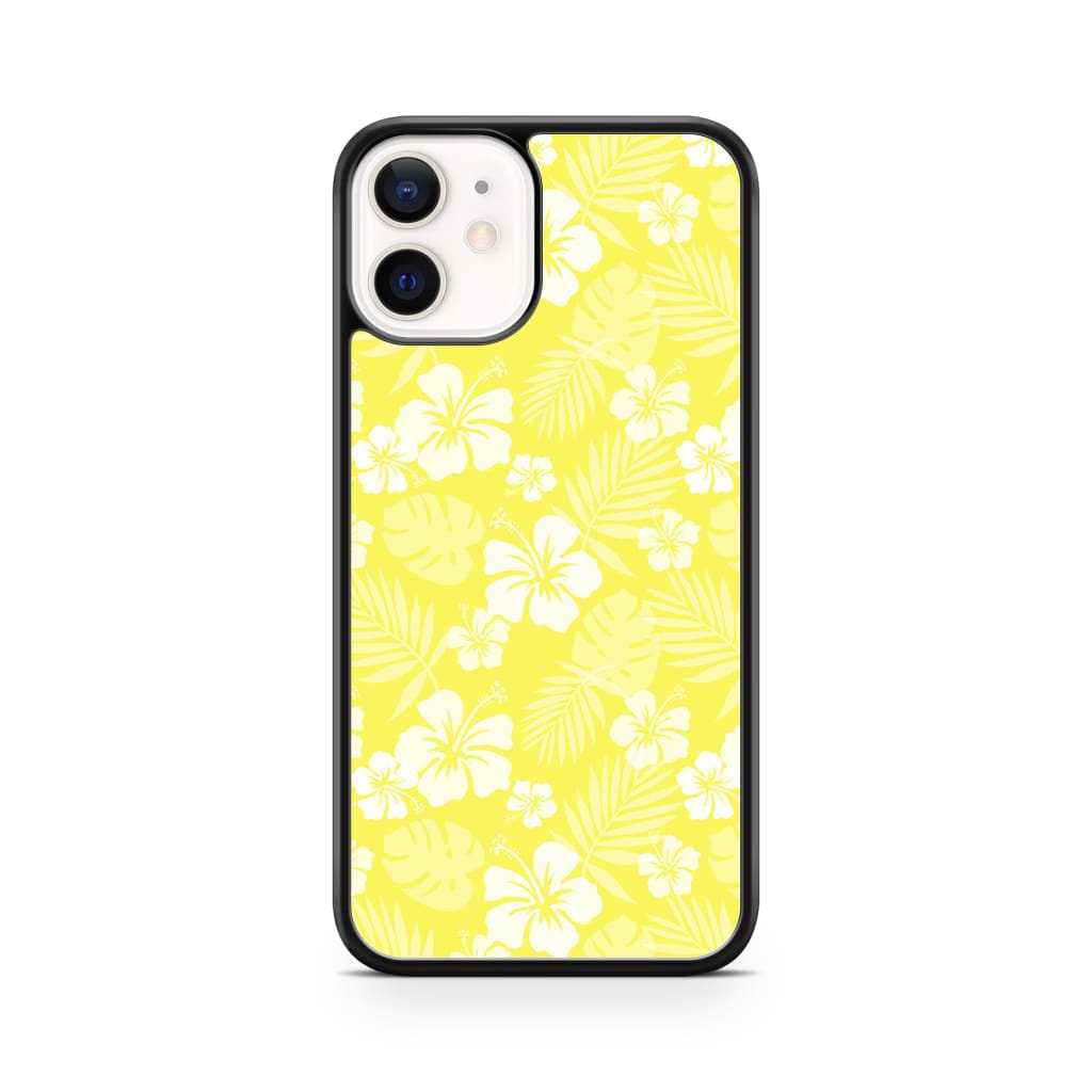 Sunburst Hibiscus Phone Case - iPhone 12 Mini - Phone Case