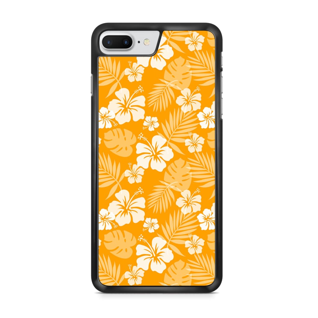 Tangerine Hibiscus Phone Case - iPhone 6/7/8 Plus - Phone