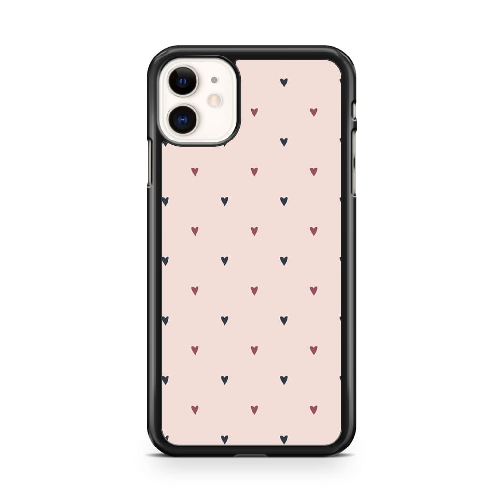 Tiny Hearts Phone Case - iPhone 11 - Phone Case