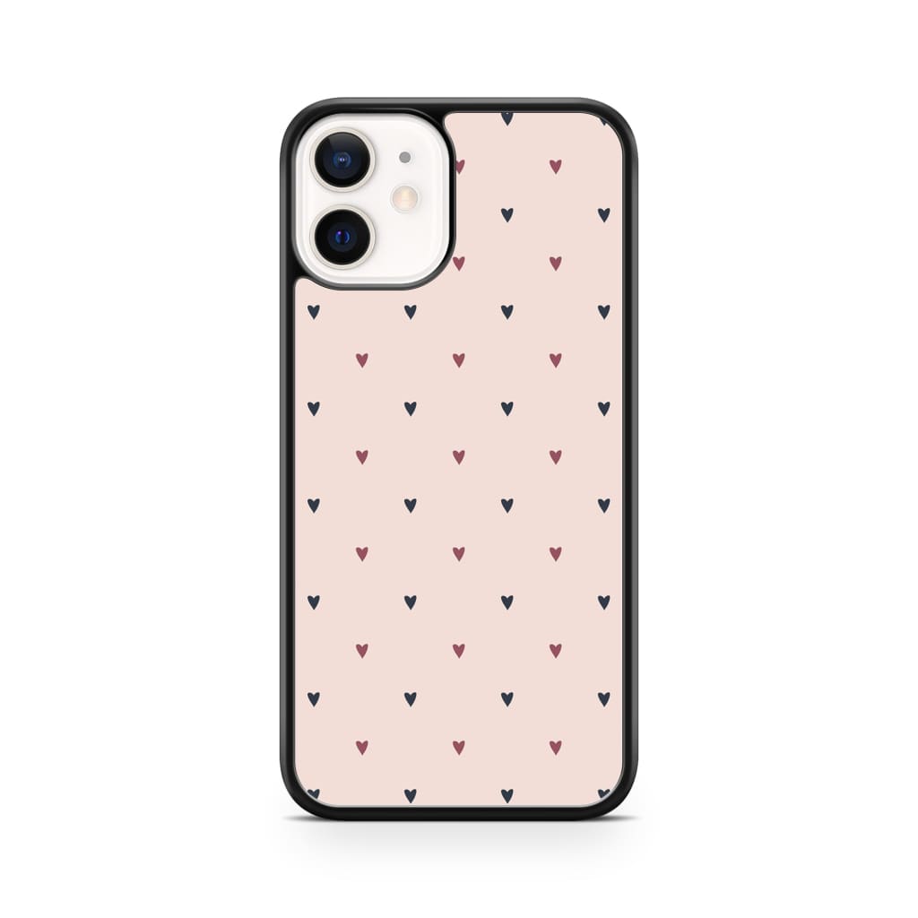 Tiny Hearts Phone Case - iPhone 12 Mini - Phone Case