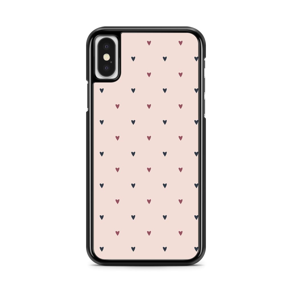 Tiny Hearts Phone Case - iPhone X/XS - Phone Case