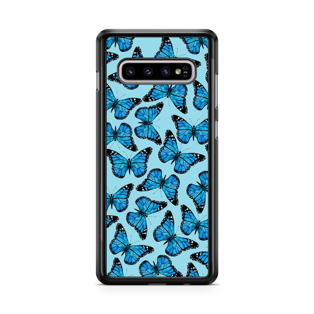 Wild and Blue Butterfly Phone Case - Galaxy S10 - Phone Case