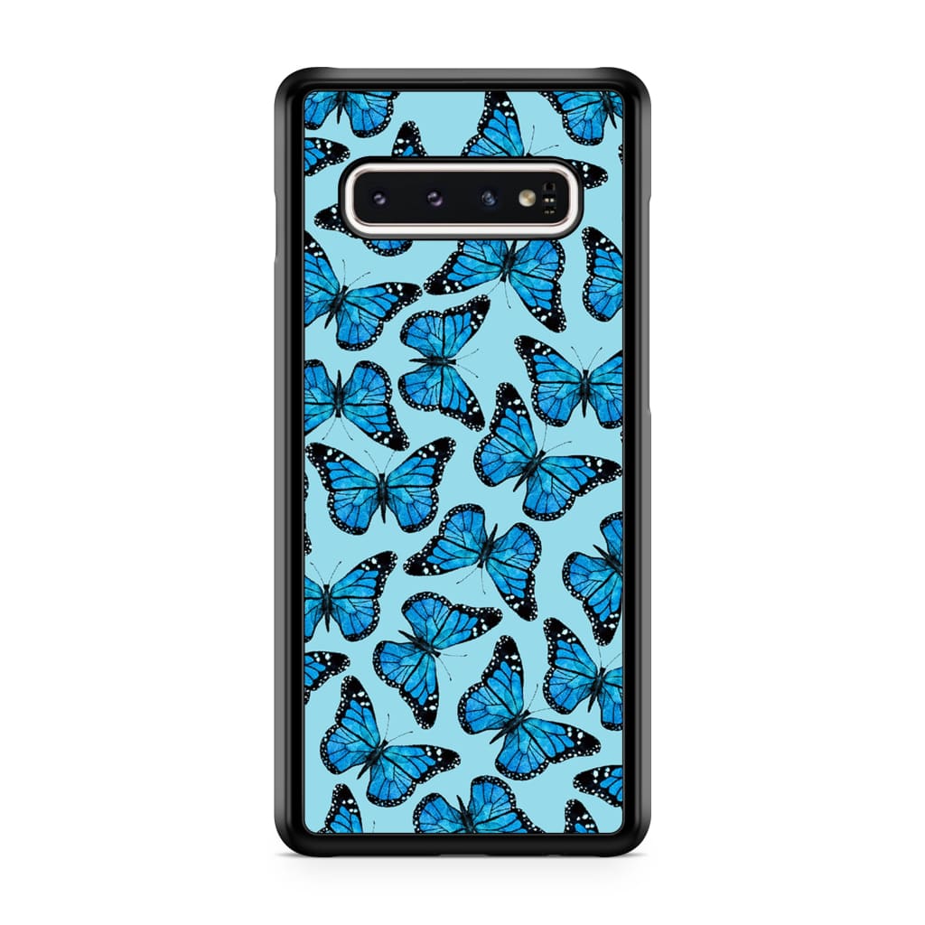 Wild and Blue Butterfly Phone Case - Galaxy S10 Plus - Phone