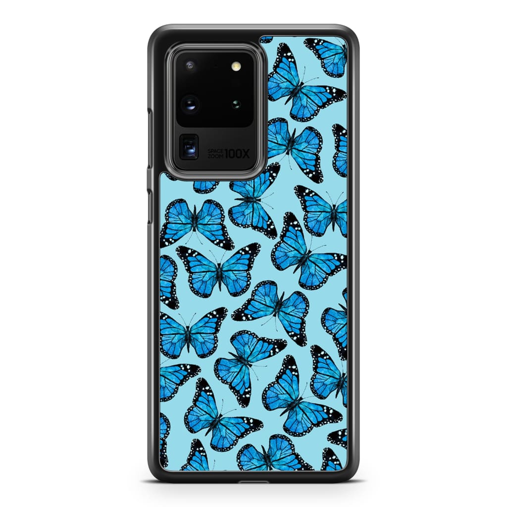Wild and Blue Butterfly Phone Case - Galaxy S20 Ultra -