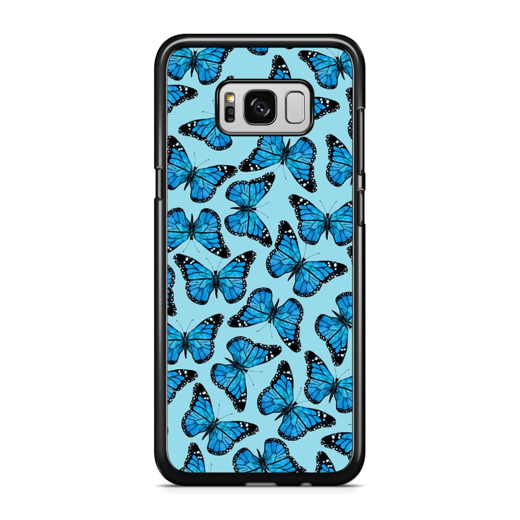 Wild and Blue Butterfly Phone Case - Galaxy S8 - Phone Case