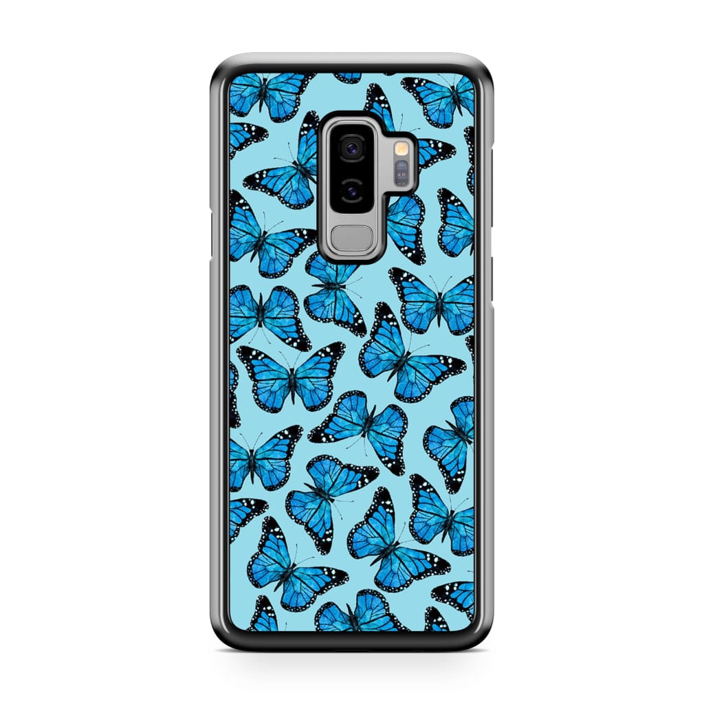 Wild and Blue Butterfly Phone Case - Galaxy S9 Plus - Phone