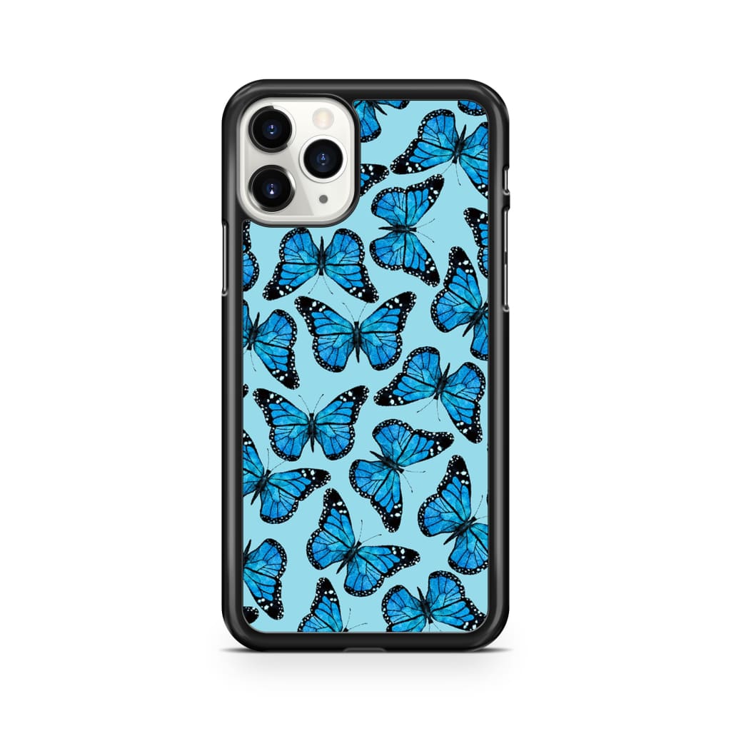 Wild and Blue Butterfly Phone Case - iPhone 11 Pro - Phone