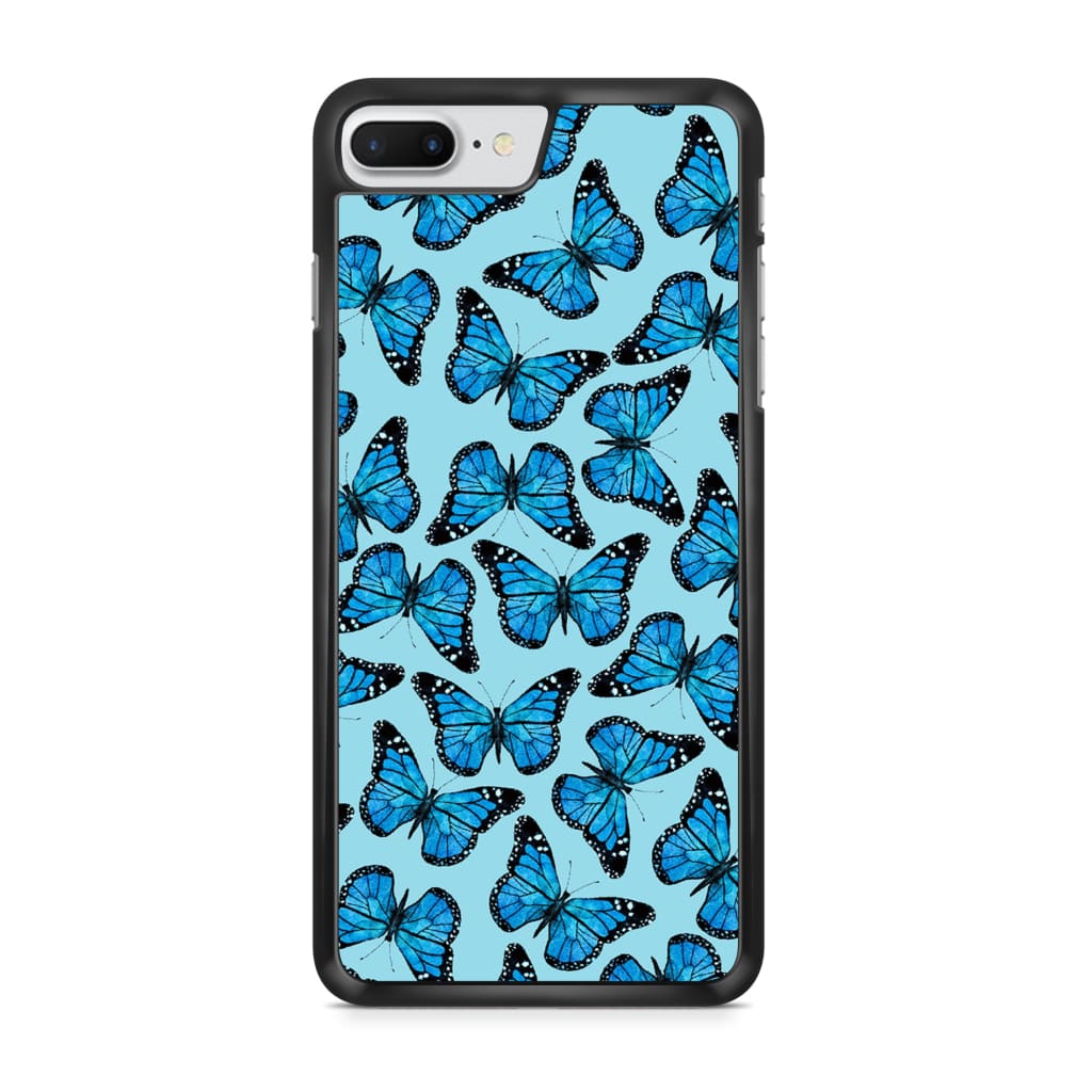 Wild and Blue Butterfly Phone Case - iPhone 6/7/8 Plus -