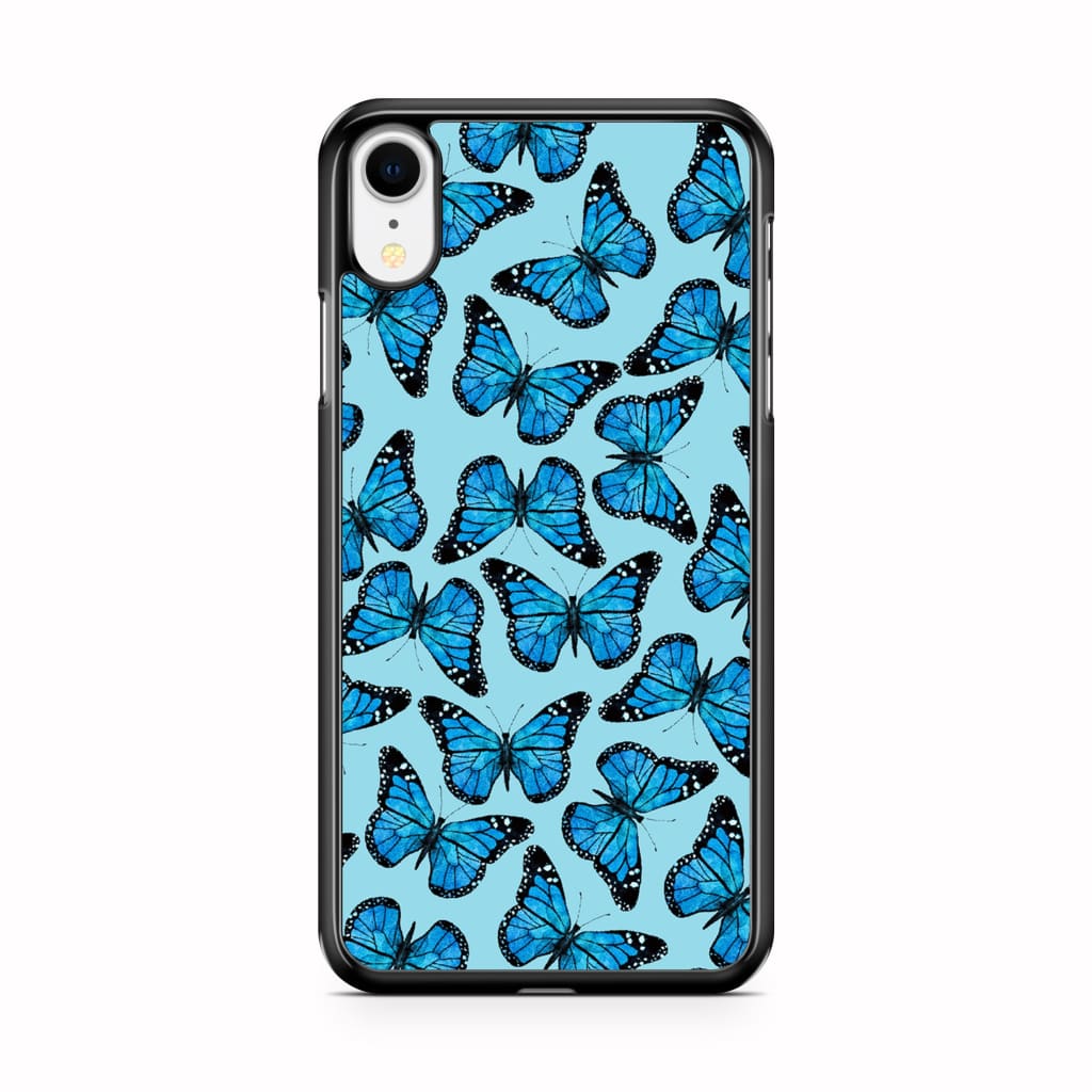 Wild and Blue Butterfly Phone Case - iPhone XR - Phone Case