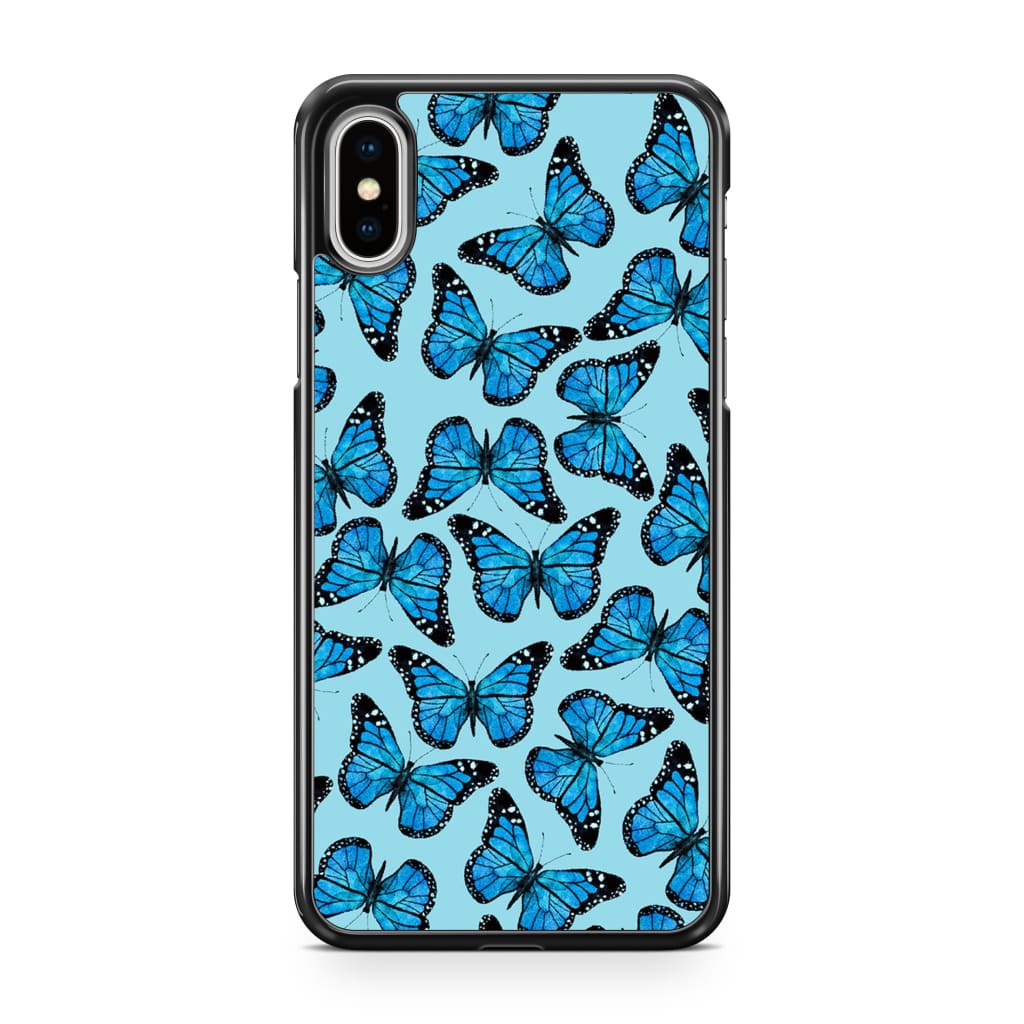 Wild and Blue Butterfly Phone Case - iPhone XS Max - Phone