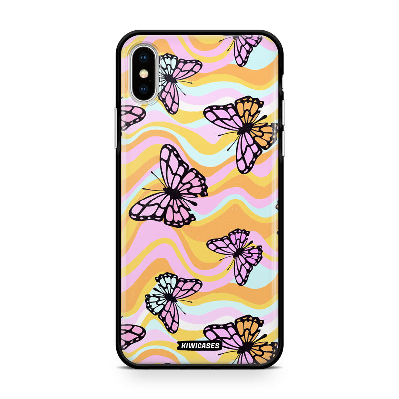 Wavey Yellow Butterflies