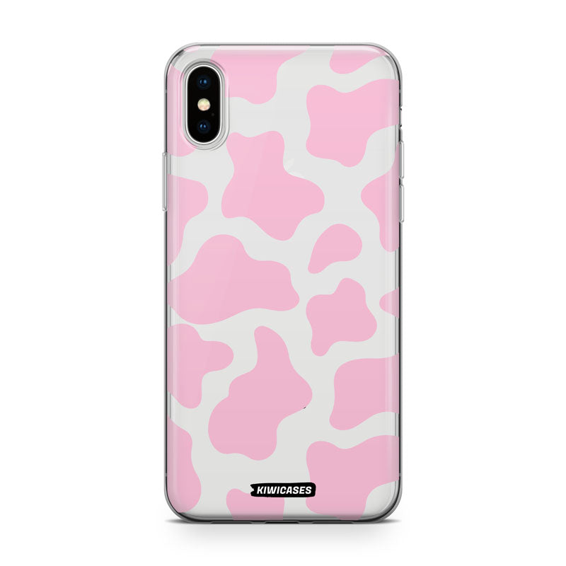 Cow Print in Pink