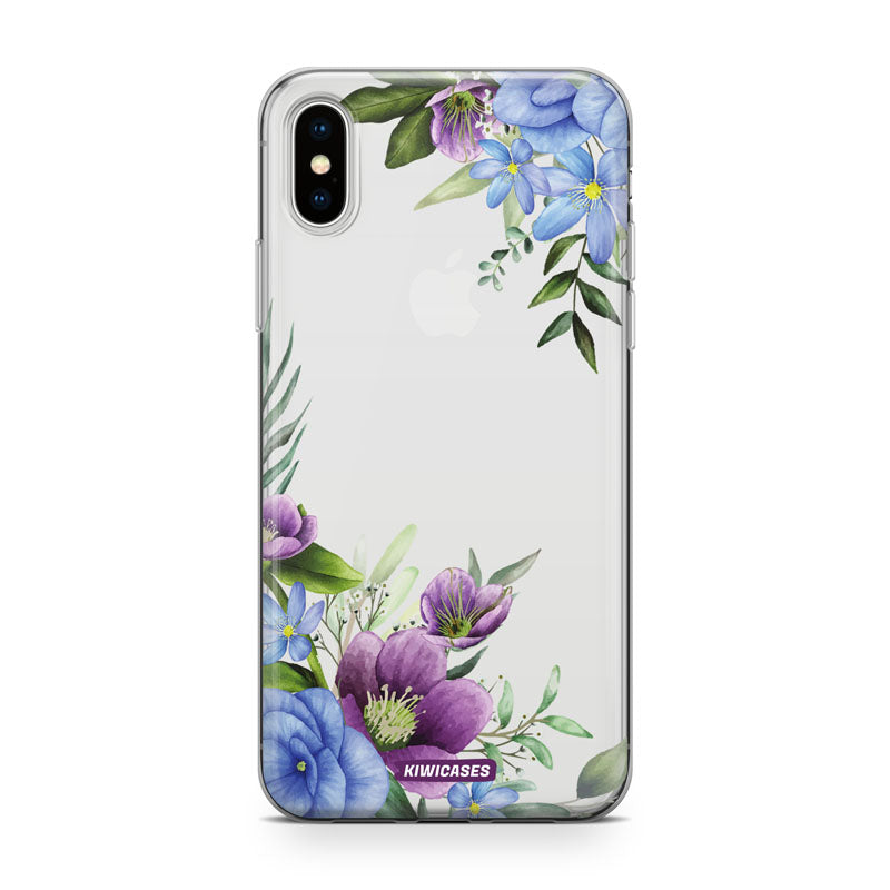 Blue and Purple Daisies