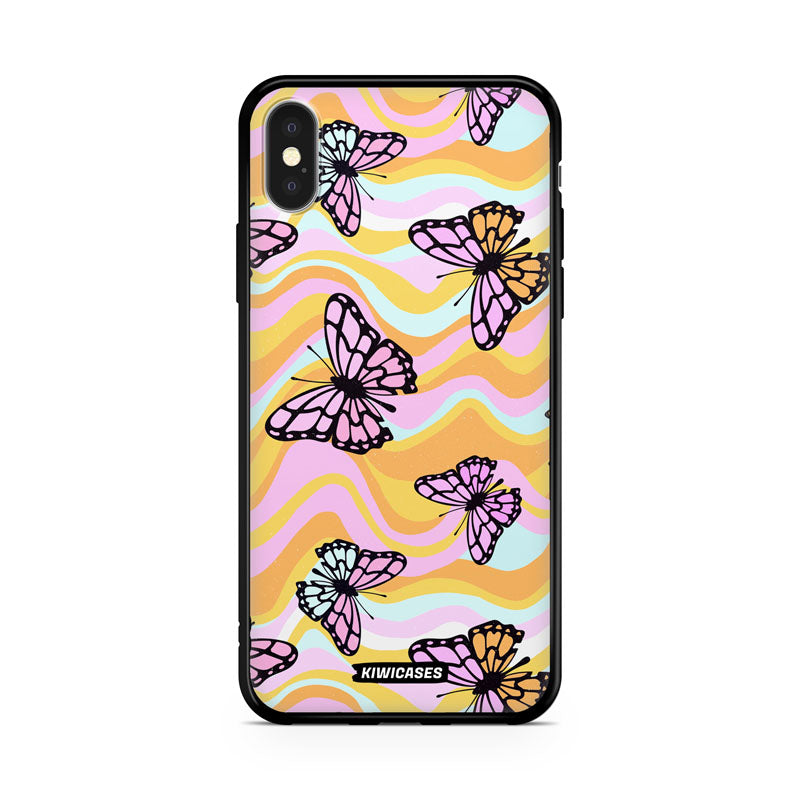 Wavey Yellow Butterflies