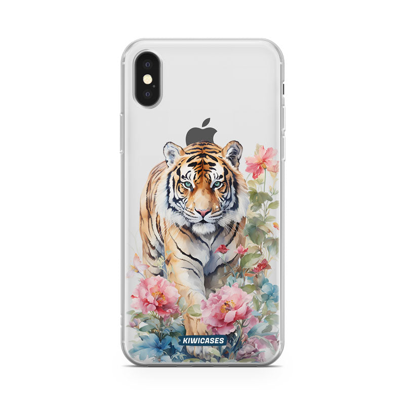 Floral Tiger - iPhone X/XS