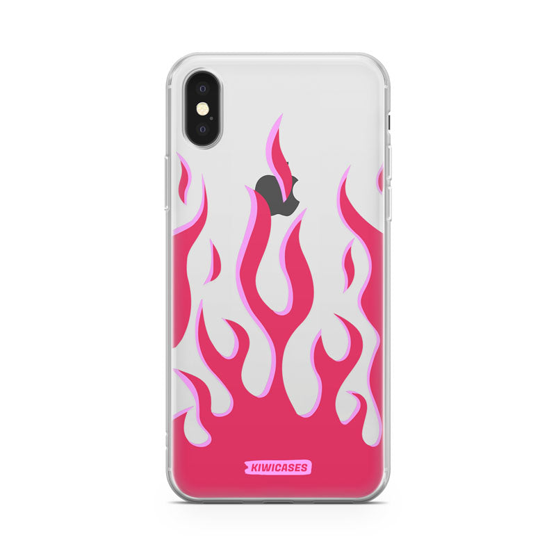 Pink Fire Flames