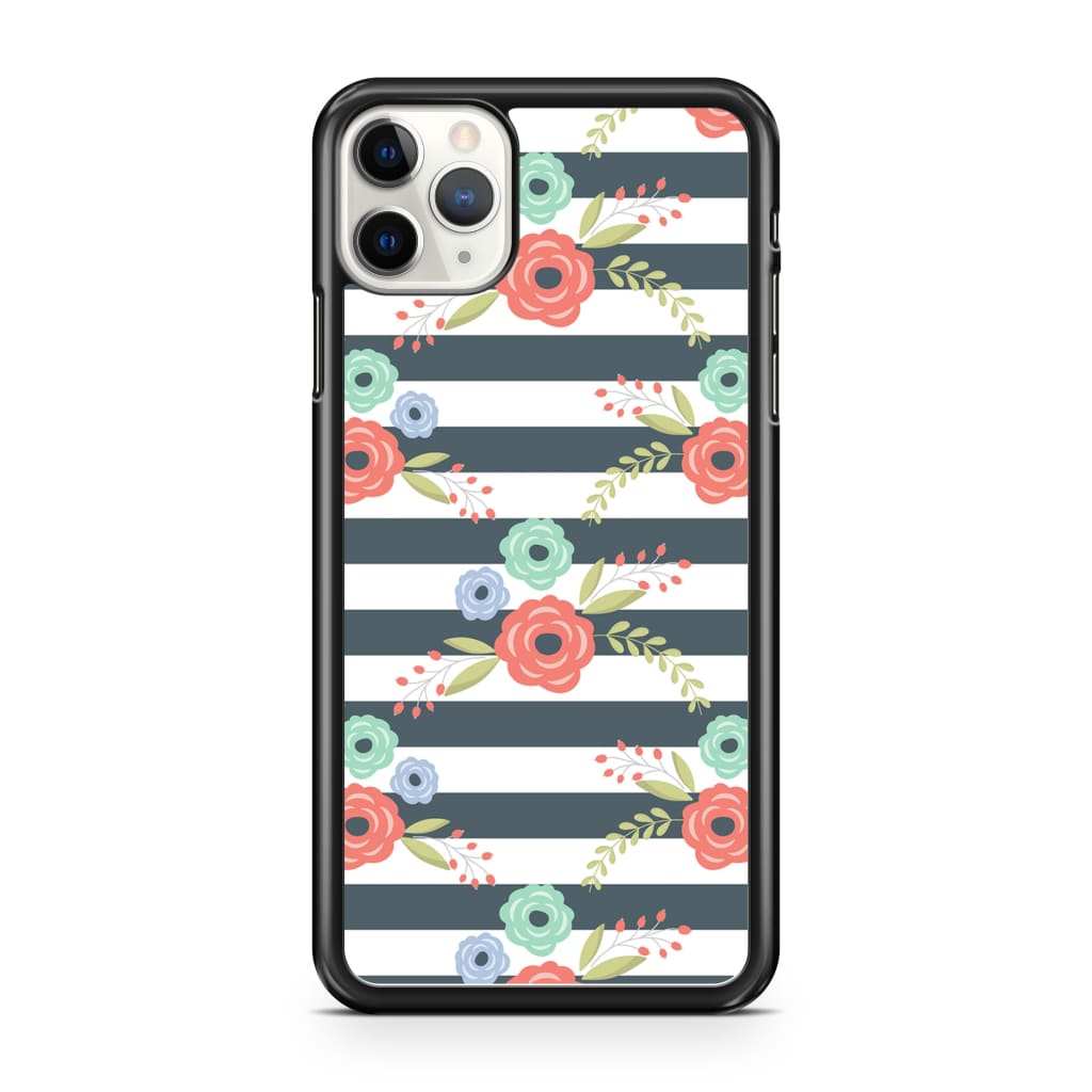 Zebra Bloom Floral Phone Case - iPhone 11 Pro Max - Phone