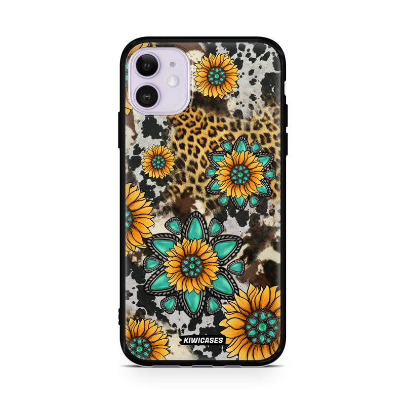 Gemstones and Sunflowers - iPhone 11
