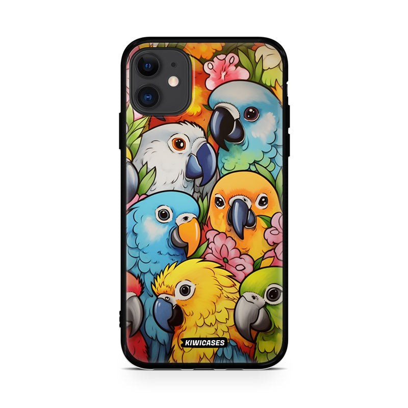 Cute Parrots - iPhone 11