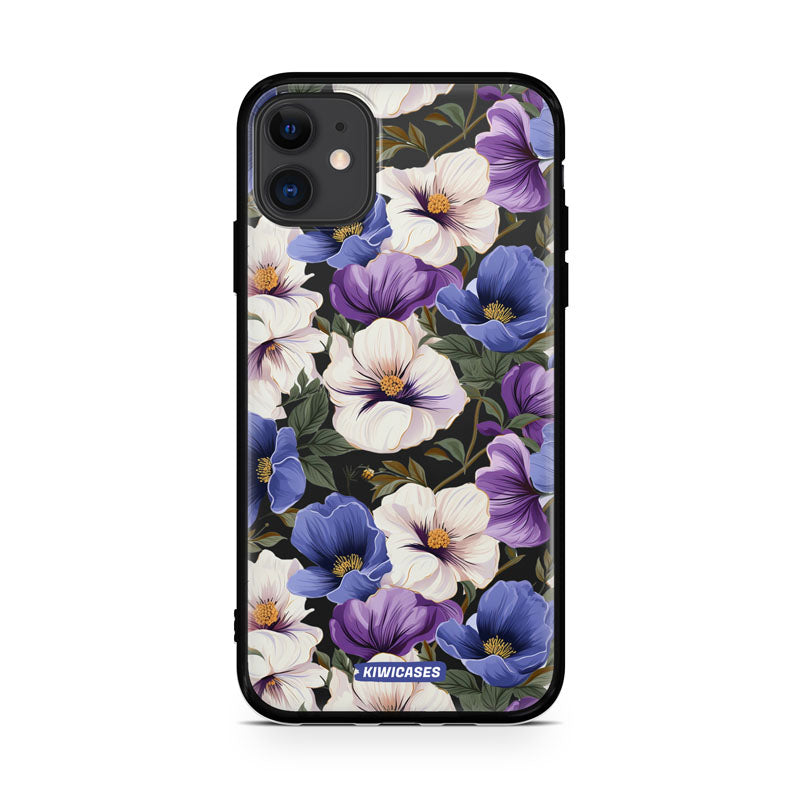 Purple Pansies - iPhone 11