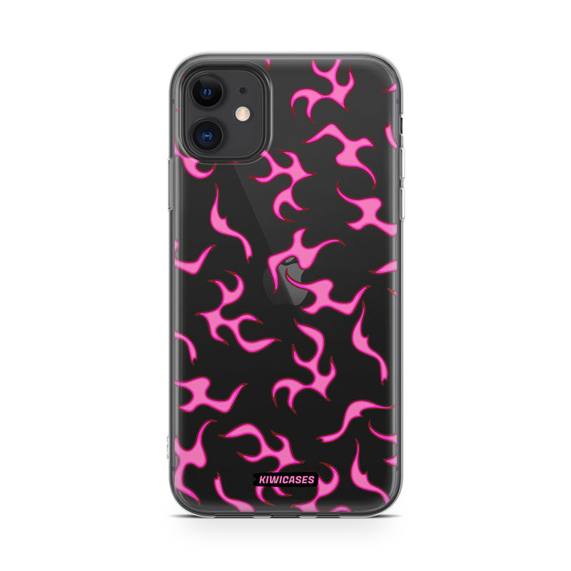 Pink Flames - iPhone 11