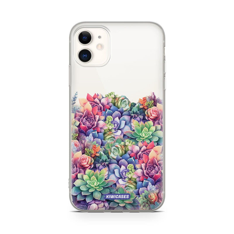 Dreamy Succulents - iPhone 11