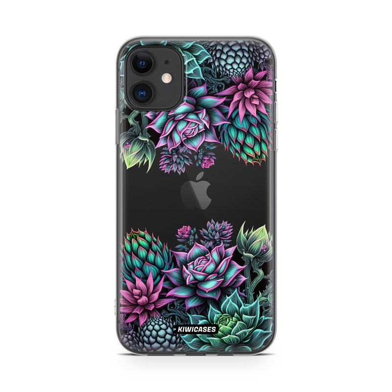 Neon Succulent - iPhone 11