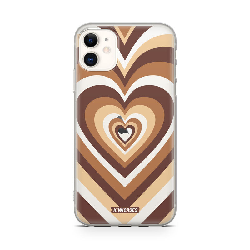 Latte Hearts - iPhone 11