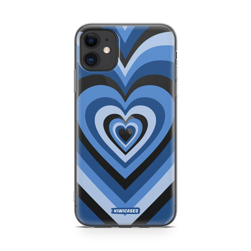 Blue Hearts - iPhone 11