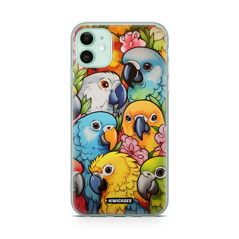 Cute Parrots - iPhone 11