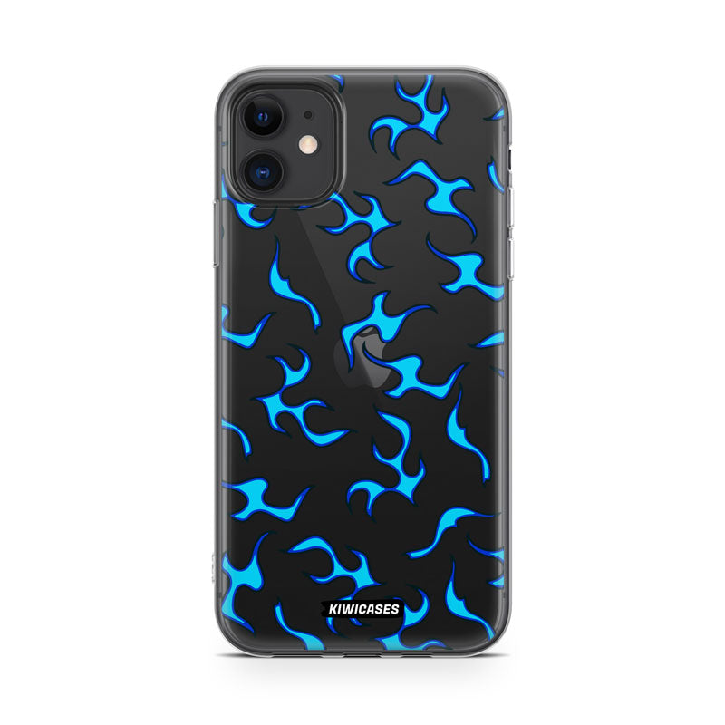 Blue Flames - iPhone 11