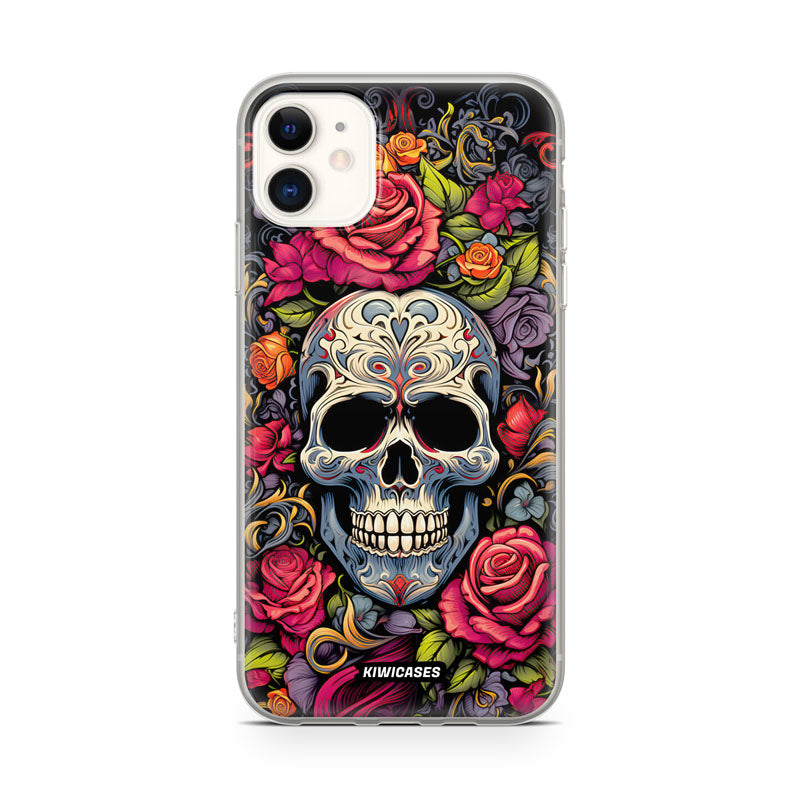 Floral Skull - iPhone 11