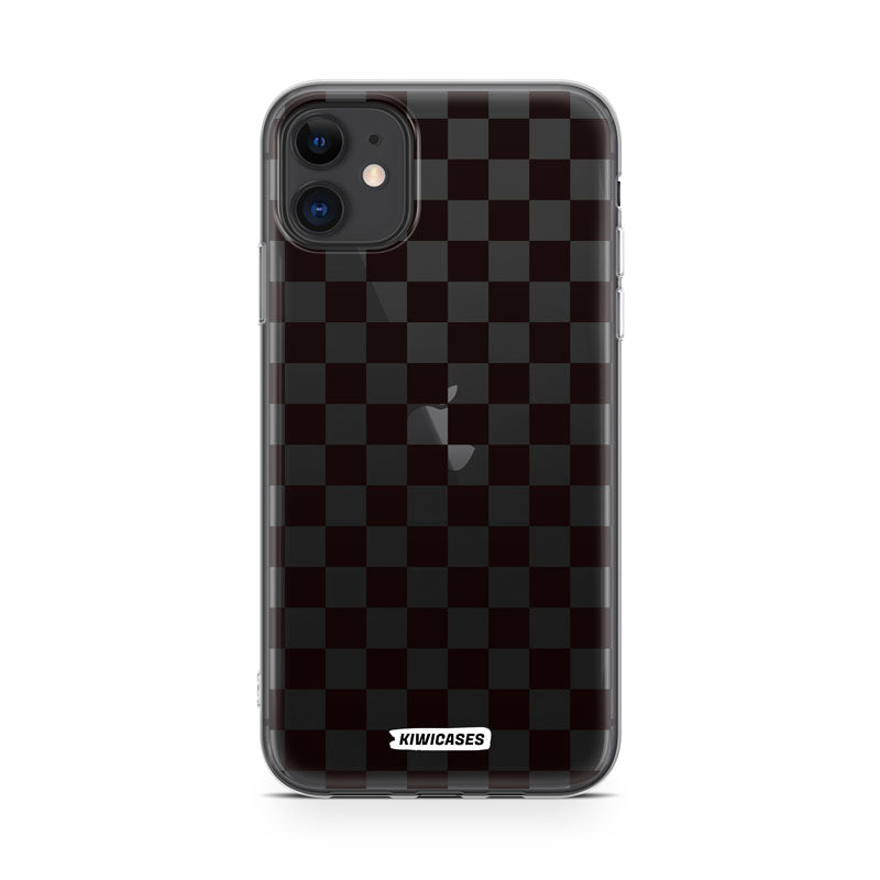 Black Checkers - iPhone 11