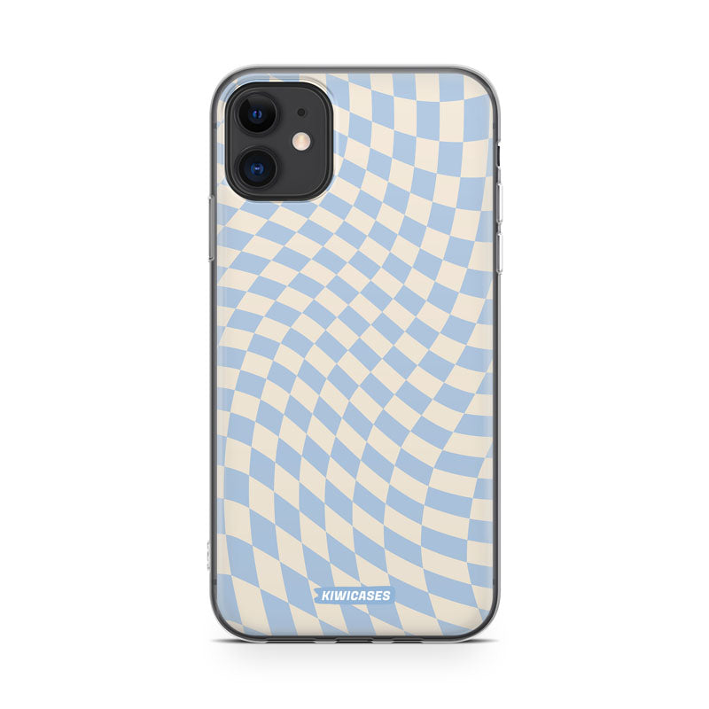 Blue Checkers - iPhone 11