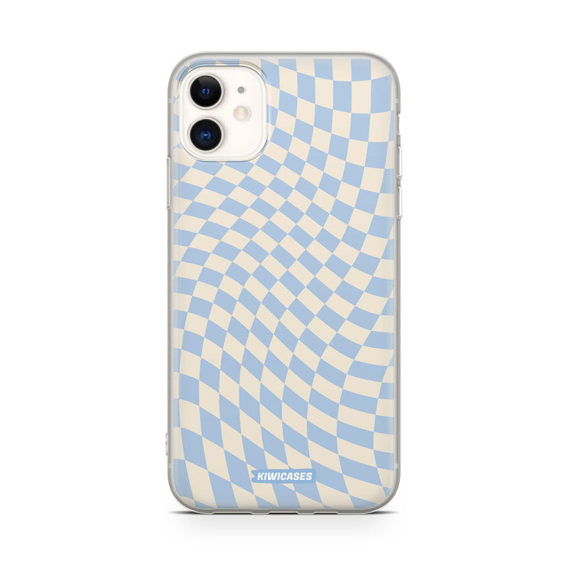 Blue Checkers - iPhone 11